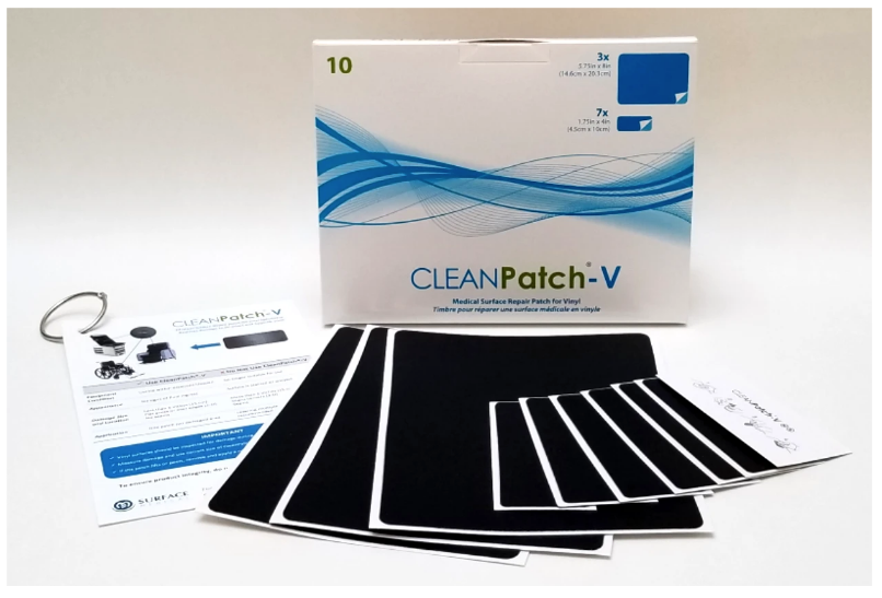Surface Medical CleanPatch-V Packaging